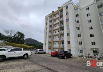 Apartamento com 2 dormitórios à venda, 55 m² por r$ 250.000,00 - passo manso - blumenau/sc