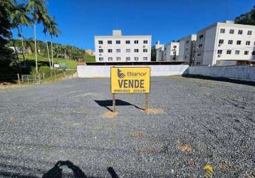 Terreno à venda, 861 m² por r$ 2.190.000,00 - escola agrícola - blumenau/sc