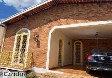 Casa com 4 dormitórios à venda, 238 m² por r$ 870.000,00 - jardim dom bosco - campinas/sp