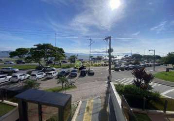 Frente mar semi mobiliado, 3 quartos e 1 vaga à venda na av. beira mar norte em florianópolis.