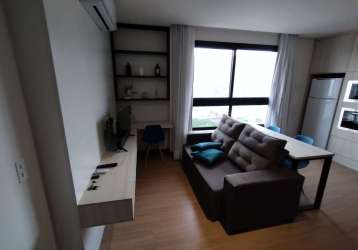 Apartamento studio mobiliado para locação no saco dos limões.