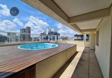 Cobertura com 4 dormitórios à venda, 234 m² - moema - são paulo/sp