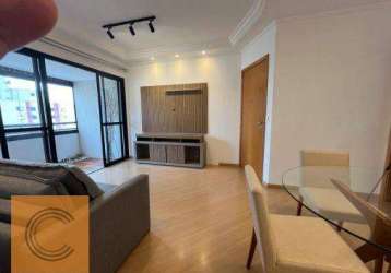 Apartamento com 3 dormitórios para alugar, 90 m² por r$ 7.500,00/mês - tatuapé - são paulo/sp