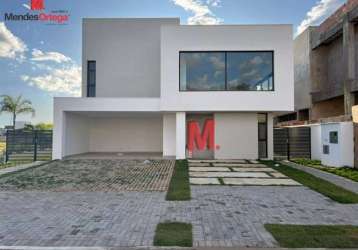 Casa mobiliado com 3 dormitórios à venda, 264 m² por r$ 2.600.000 - alphaville nova esplanada - votorantim/sp