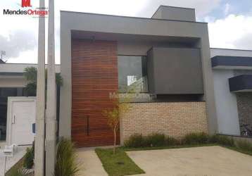 Casa com 1 dormitório, 81 m² - venda por r$ 720.000,00 ou aluguel por r$ 4.798,00/mês - terras de são francisco - sorocaba/sp