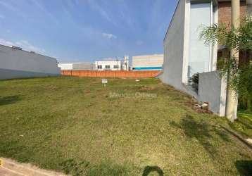 Terreno à venda, 318 m² por r$ 453.000 - parque ibiti reserva - sorocaba/sp