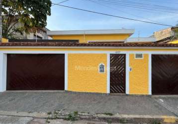 Casa com 3 dormitórios para alugar, 242 m² por r$ 4.690,00/mês - jardim santa rosália - sorocaba/sp