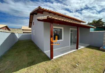 Casa com 2 dormitórios à venda, 58 m² por r$ 160.000,00 - nova califórnia (tamoios) - cabo frio/rj