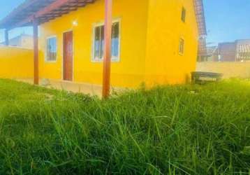 Casa com 2 dormitórios à venda, 60 m² por r$ 130.000,00 - florestinha - cabo frio/rj