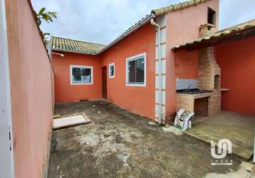 Casa com 1 dormitório à venda, 40 m² por r$ 120.000 - aquarius - cabo frio/rj