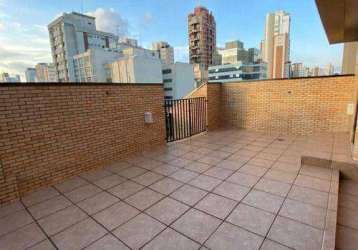 Cobertura com 4 quartos/dormitórios à venda, 210 m² por r$ 1.750.000 - pinheiros - são paulo/sp