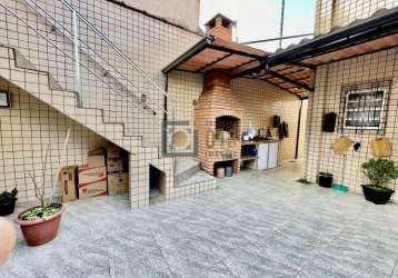 Casa com 3 quartos à venda na rua paulo setúbal, 16, macuco, santos, 186 m2 por r$ 930.000