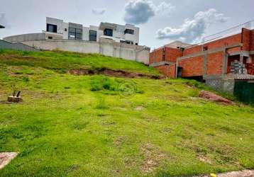 Terreno para venda no condomínio residencial itahyê- alphaville