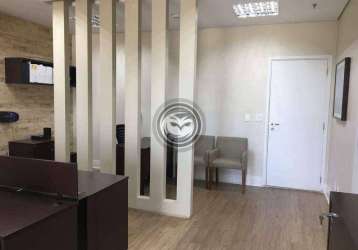 Sala mobiliada  para venda  alpha square mall -  alphaville- 1 vaga-