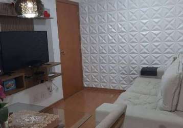 Excelente apartamento no residencial parque saint christopher - cotia