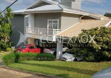 Casa em condomínio fechado com 4 quartos à venda na rua eliseu teixeira de camargo, 1077, sítios de recreio gramado, campinas, 523 m2 por r$ 7.800.000