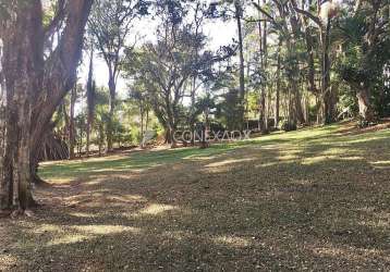 Terreno em condomínio fechado à venda na alameda das tipuanas, s/n, sítios de recreio gramado, campinas por r$ 5.000.000