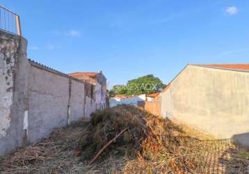 Terreno comercial à venda na rua conselheiro antônio prado, 256, vila nova, campinas por r$ 340.000