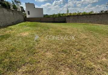 Terreno em condomínio fechado à venda na avenida carlos diaulas serpa, s/nº, loteamento parque dos alecrins, campinas por r$ 690.000