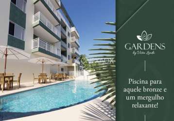 Apartamento com 2 quartos à venda no jardim rafael, bertioga , 69 m2 por r$ 460.000