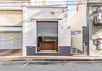 Casa comercial à venda na rua ferreira penteado, 977, centro, campinas, 97 m2 por r$ 399.000