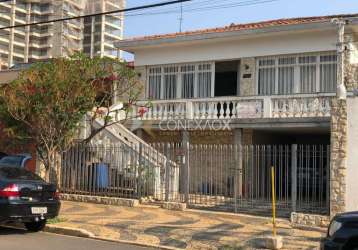 Casa comercial com 3 salas à venda na rua alecrins, 264, cambuí, campinas, 217 m2 por r$ 1.500.000