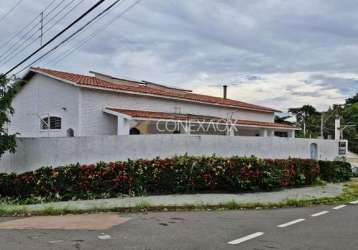 Casa com 4 quartos à venda na rua maria da encarnação duarte, 788, chácara da barra, campinas, 449 m2 por r$ 1.680.000