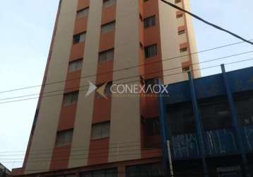 Apartamento com 1 quarto à venda na rua general osório, 1233, centro, campinas, 39 m2 por r$ 160.000