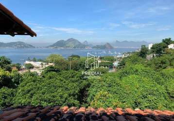 Casa com 5 dormitórios à venda, 609 m² por r$ 1.620.000,00 - são francisco - niterói/rj