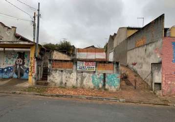 Terreno à venda chora menino 400m² sendo 10m frente por 40 de fundos.