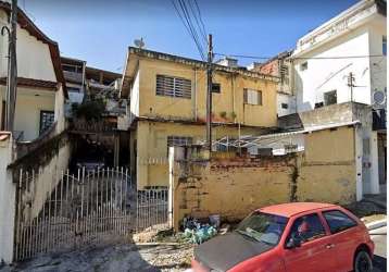 Terreno de 250 metros quadrados na casa de pedra contendo 3 casas antigas com 3 vagas de garagem