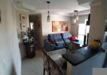 Apartamento a venda, vila roque, cond. green park, 02 dormitórios, 01 vaga, sacada