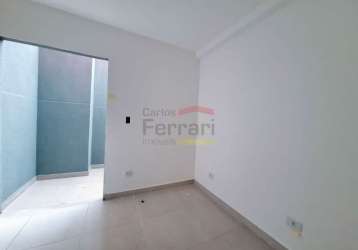 Apartamento parque peruche 28,7 m² 1 dormitório quintal