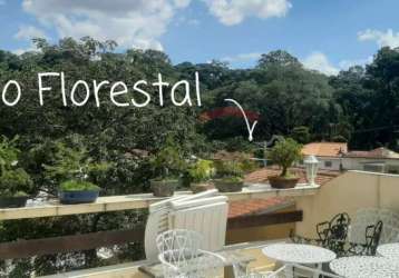 Casa terrea no horto florestal sendo 2 dormitórios, 1 suíte, 5 vagas, árvores frutíferas, 420m²