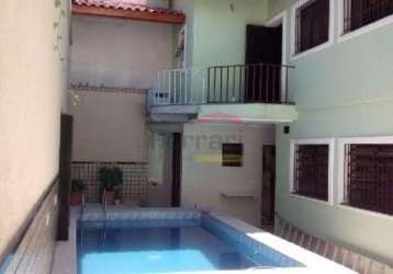 Sobrado à venda com 4 suítes, piscina, 6 vagas,vila arnoni- horto florestal