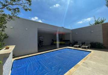 Casa alto padrão palmas do tremembé, 4 dormitórios, piscina aquecida, churrasqueira.