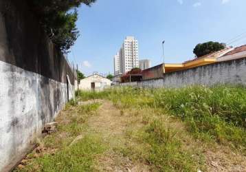 Terreno 10x50, v. ré, excelente área para construir ou locação. próx. estações patriarca e a. alvin.