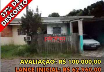 Casa com 1 dormitório à venda, 61 m² por r$ 62.960,00 - são luiz - curitibanos/sc