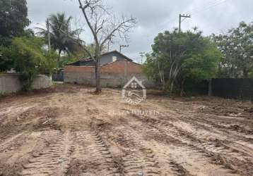 Terreno à venda, 475 m² por r$ 180.000 - cond. portal das flores - balneário  - são pedro da aldeia/rj