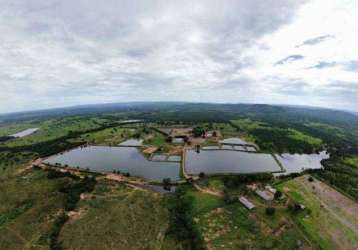 Fazenda/sítio/chácara para venda possui 509 hectares - piscicultura montada