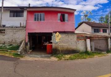 Casa para venda em são josé dos pinhais, santo antônio, 2 dormitórios, 1 banheiro, 1 vaga