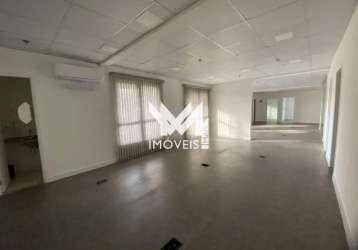 Conjunto comercial de 183 m², 4 salas unificadas, para locação - barra funda