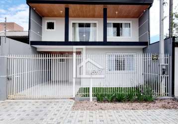 Casa com 3 quartos à venda na rua professor joão gilberto martins, ganchinho, curitiba, 160 m2 por r$ 679.900