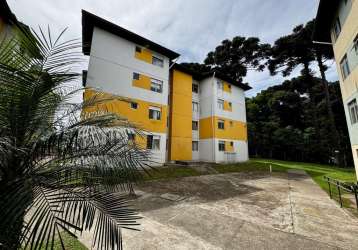 Apartamento com 2 quartos à venda na estrada delegado bruno de almeida, 574, tatuquara, curitiba, 45 m2 por r$ 190.000