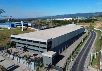 Galpão para alugar, 4500 m² por r$ 102.000,00/mês - taboão - mogi das cruzes/sp