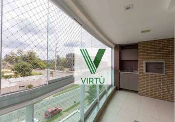 Apartamento com 3 suítes à venda, ecoville - curitiba/pr