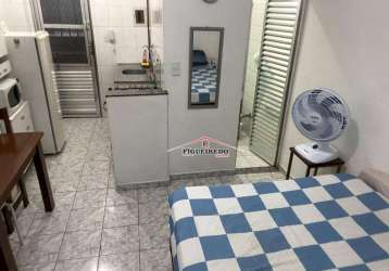 Kitnet à venda, 24 m² por r$ 168.000,00 - boqueirão - praia grande/sp