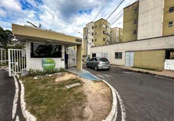 Conquista torquato tapajós - apartamento de 41,46m² com 2 quartos e 1 vaga na torquato tapajós