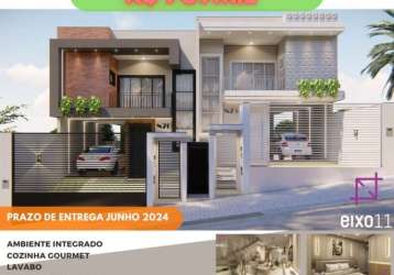 Casa com 3 quartos à venda no três rios do norte, jaraguá do sul , 142 m2 por r$ 789.000