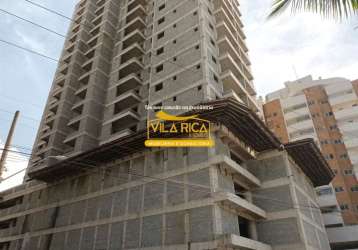 Apartamento com 1 quarto à venda no jardim real, praia grande , 53 m2 por r$ 327.131